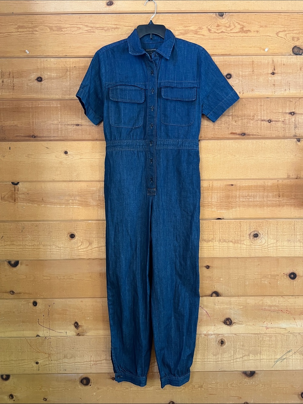 Banana Republic denim jumpsuit romper NWT